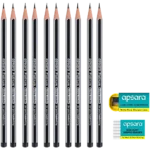 Apsara Platinum Extra Dark Pencils, 10 pcs - Image 2