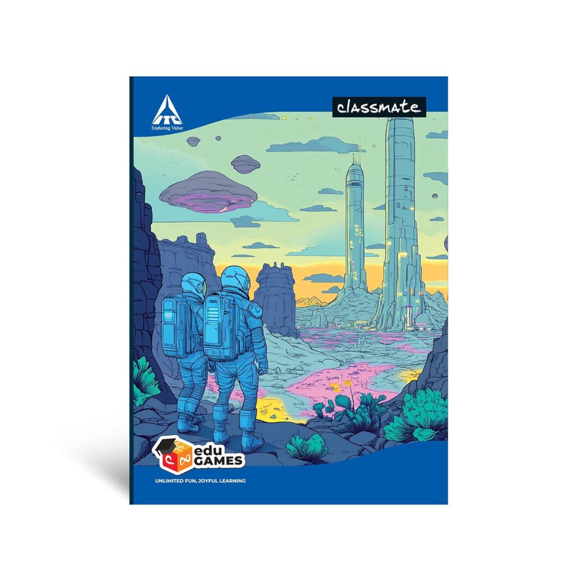 Classmate A4 UNRULED Notebook 140, 240,380 pages - Image 1