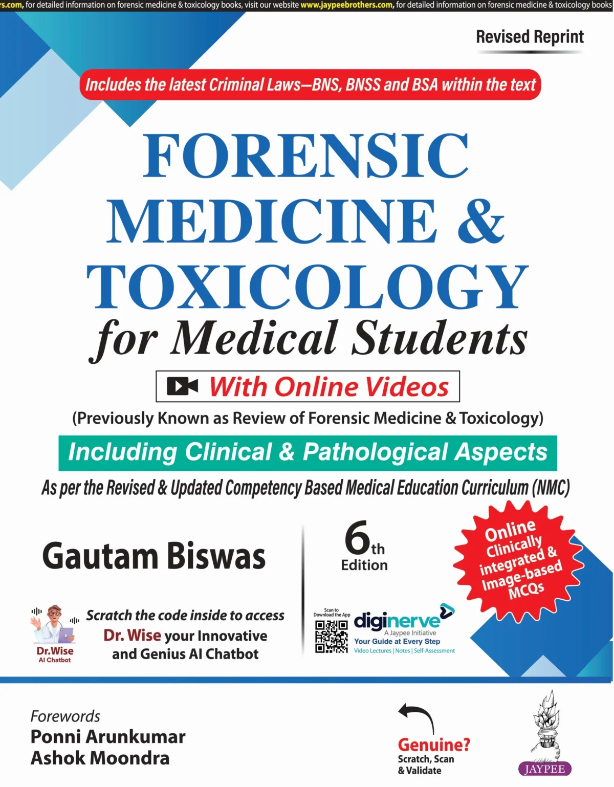 Forensic Medicine & Toxicology for Medical Students by Gautam Biswas - Image 1